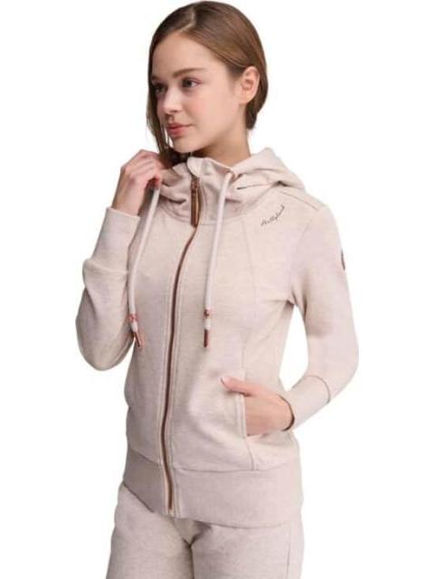 SUDADERA CON CAPUCHA BEIGE HOLLY LAND