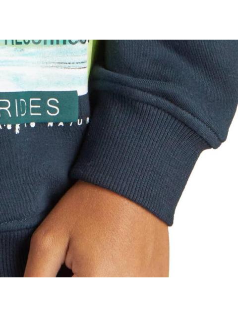 SUDADERA CON CAPUCHA AZUL MARINO NEXT CO