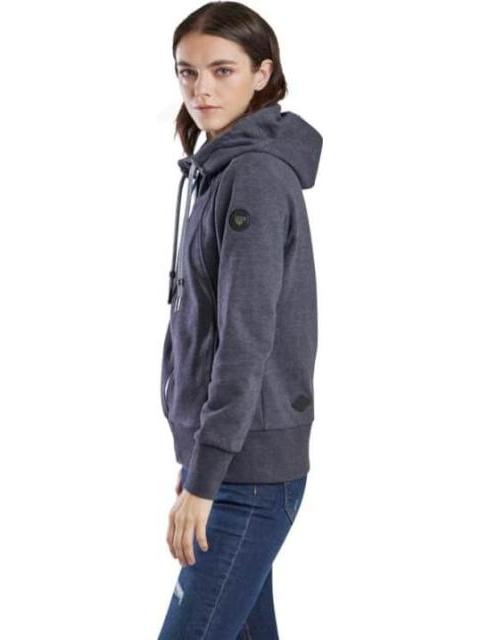SUDADERA CON CAPUCHA GRIS HOLLY LAND