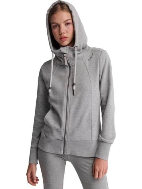 SUDADERA CON CAPUCHA GRIS HOLLY LAND