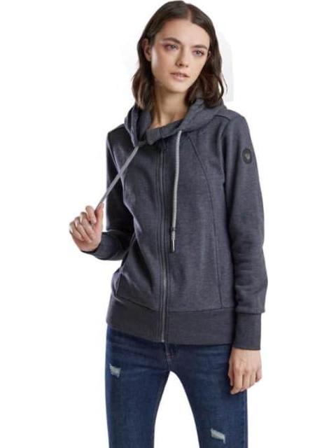 SUDADERA CON CAPUCHA GRIS HOLLY LAND