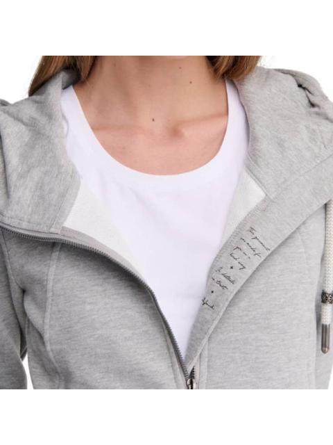 SUDADERA CON CAPUCHA GRIS HOLLY LAND
