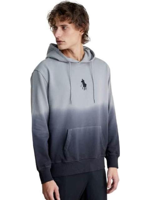 SUDADERA CON CAPUCHA NEGRO HPC POLO
