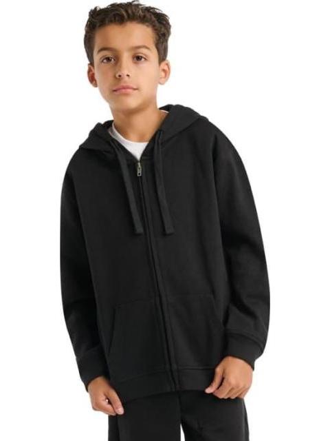 SUDADERA CON CAPUCHA NEGRO NEXT CO