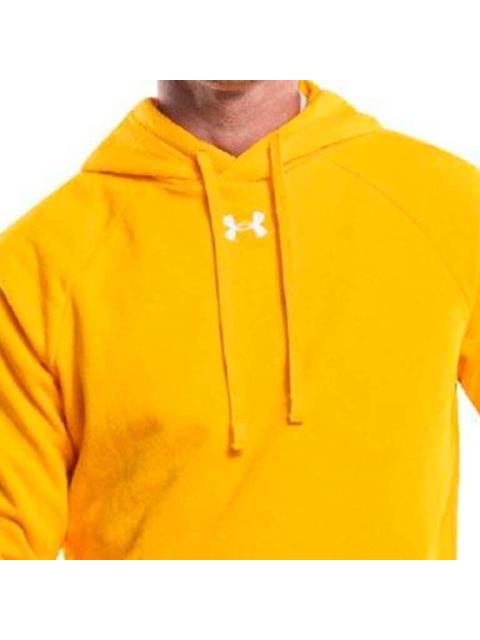 SUDADERA CON CAPUCHA UA RIVAL FLEECE AMARILLO UNDER ARMOUR MEXICO