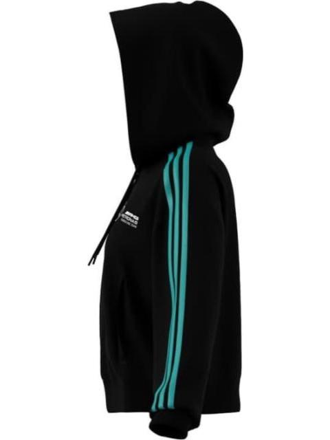 SUDADERA CON CIERRE MERCEDES AMG DNA NEGRO ADIDAS
