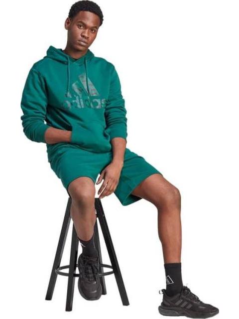 SUDADERA CON GORRO ESSENTIALS VERDE ADIDAS