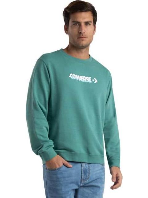 SUDADERA CONVERSE ENTRE LAS NUBES AZUL TURQUESA CONVERSE