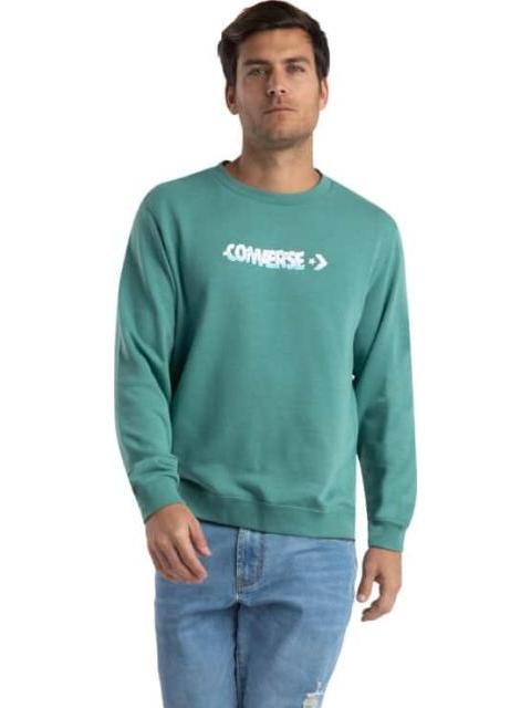 SUDADERA CONVERSE ENTRE LAS NUBES AZUL TURQUESA CONVERSE