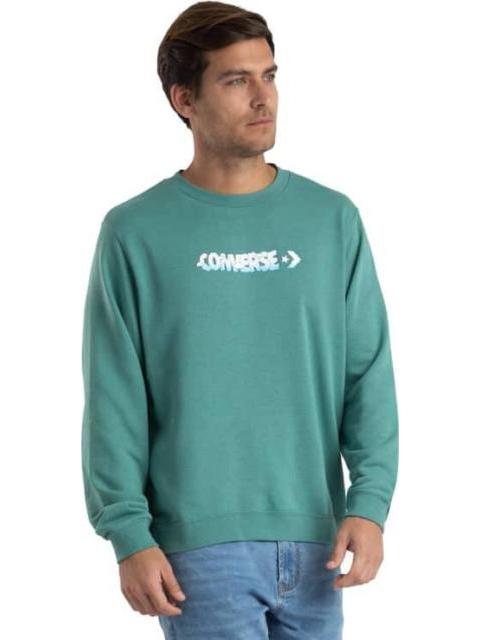 SUDADERA CONVERSE ENTRE LAS NUBES AZUL TURQUESA CONVERSE