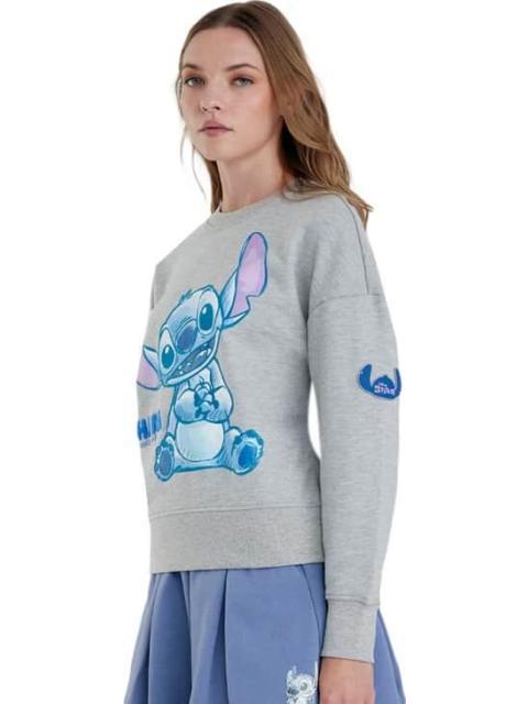 SUDADERA DAMA DAMA GRIS DISNEY