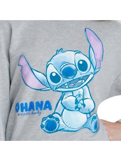 SUDADERA DAMA DAMA GRIS DISNEY