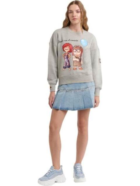 SUDADERA DAMA GRIS DISNEY