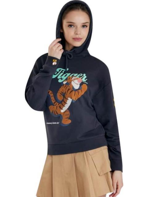 SUDADERA DAMA NEGRO WINNIE THE POOH