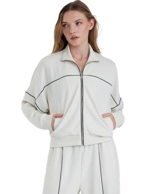 SUDADERA DEPORTIVA MARFIL LOVE TO LOUNGE