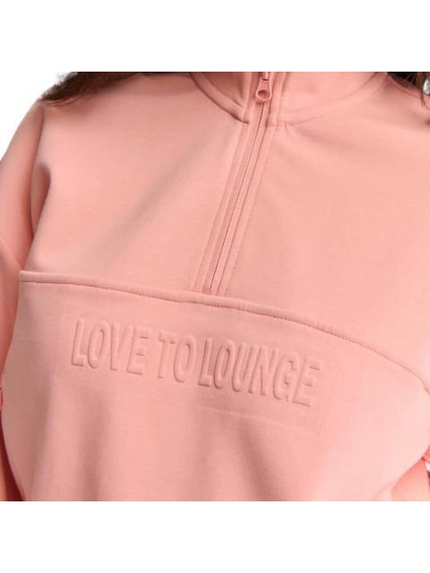 SUDADERA DEPORTIVA ROSA LOVE TO LOUNGE