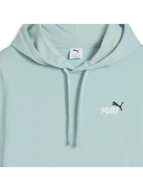 SUDADERA ESS 2 COLOR SMALL NO. 1 LOGO HOODIE TR VERDE PUMA