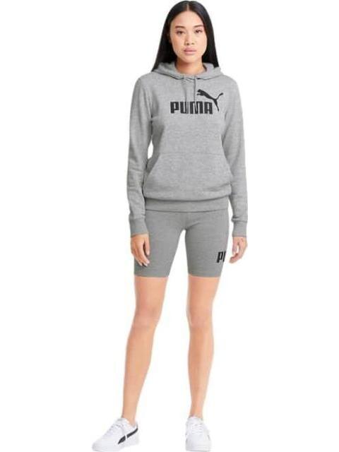 SUDADERA ESS LOGO TR GRIS PUMA
