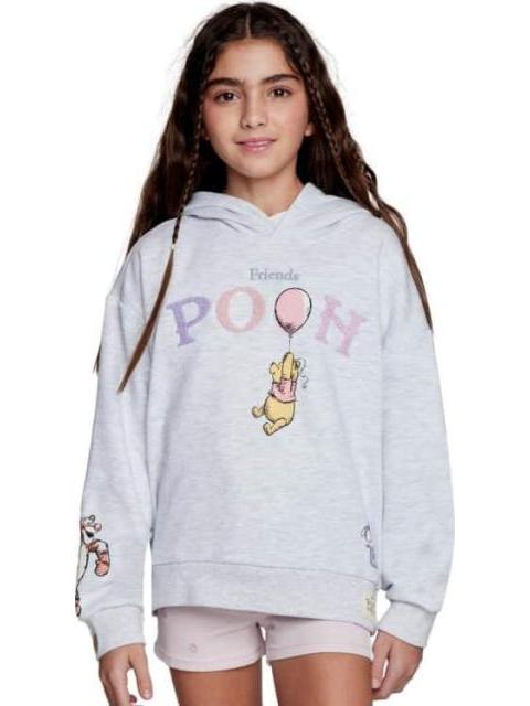 SUDADERA ESTAMPADA APLICACIONES AVENA WINNIE THE POOH