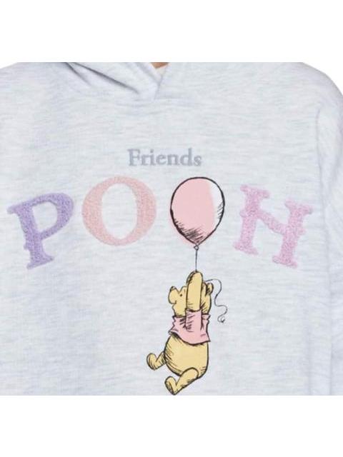 SUDADERA ESTAMPADA APLICACIONES AVENA WINNIE THE POOH