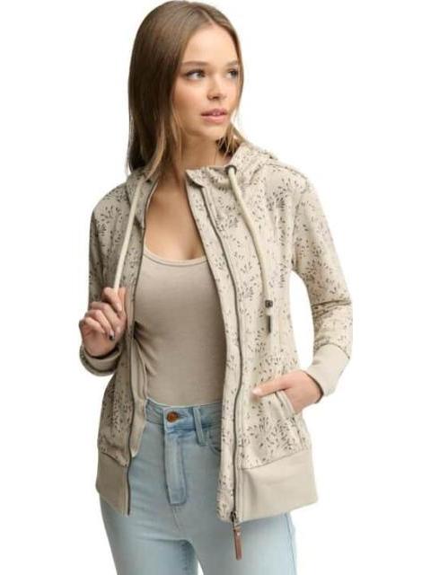 SUDADERA ESTAMPADA MARFIL HOLLY LAND