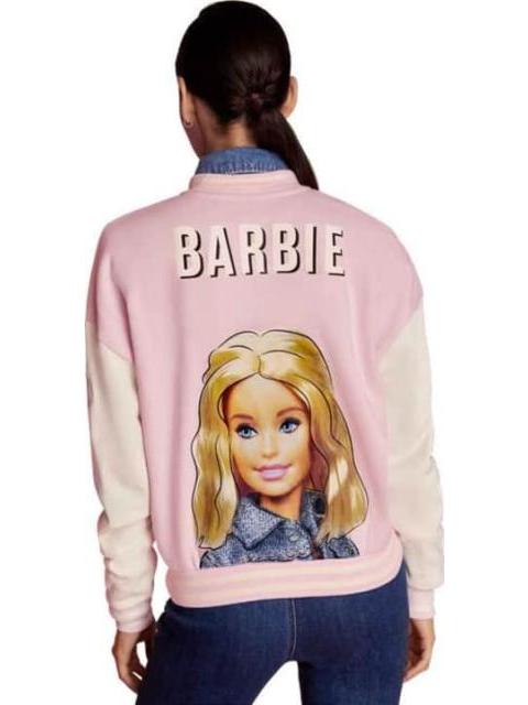 SUDADERA BOMBER BARBIE ROSA BARBIE