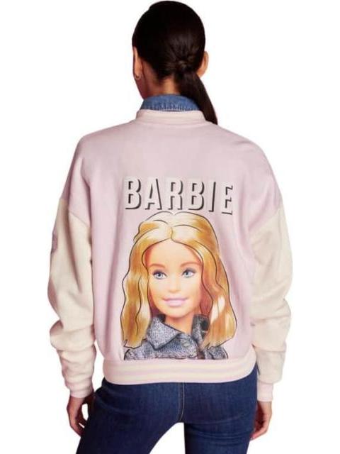 SUDADERA BOMBER BARBIE ROSA BARBIE