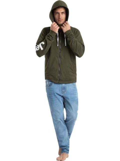 SUDADERA JEEP HOOD FZ VERDE OLIVO JEEP