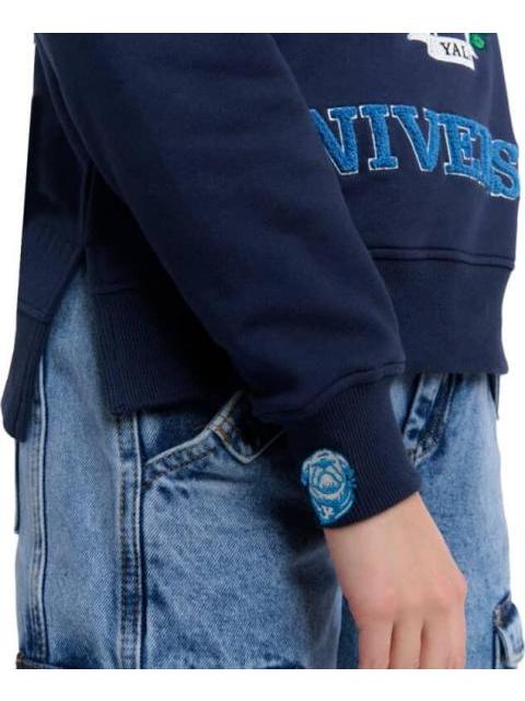 SUDADERA LICENCIA AZUL MARINO YALE UNIVERSITY