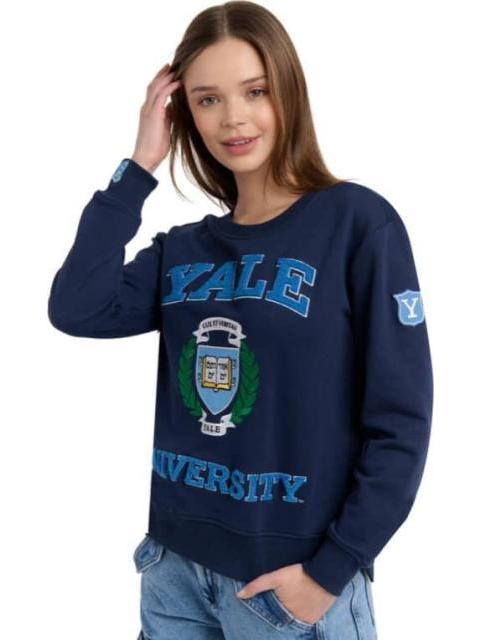 SUDADERA LICENCIA AZUL MARINO YALE UNIVERSITY