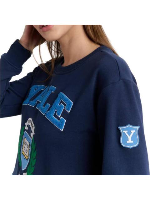SUDADERA LICENCIA AZUL MARINO YALE UNIVERSITY