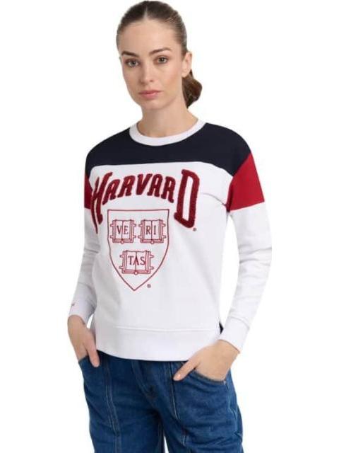 SUDADERA LICENCIA BLANCO HARVARD