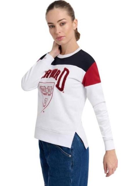 SUDADERA LICENCIA BLANCO HARVARD