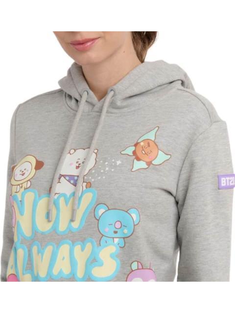 SUDADERA LICENCIA GRIS BT21