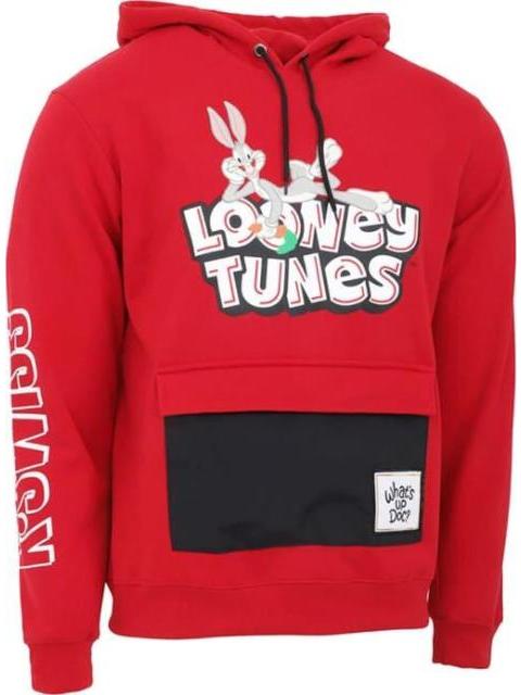 SUDADERA LOONEY TUNES ROJO K-SWISS