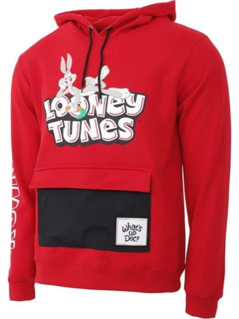 SUDADERA LOONEY TUNES ROJO K-SWISS
