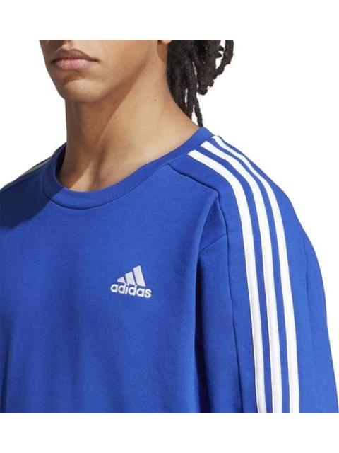 SUDADERA ESSENTIALS TRES FRANJAS AZUL ADIDAS