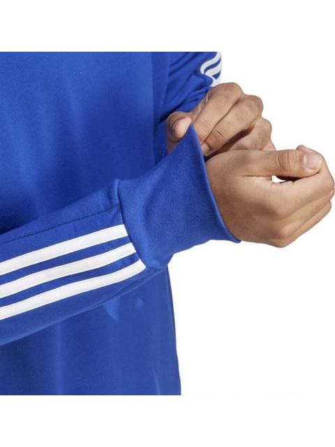 SUDADERA ESSENTIALS TRES FRANJAS AZUL ADIDAS