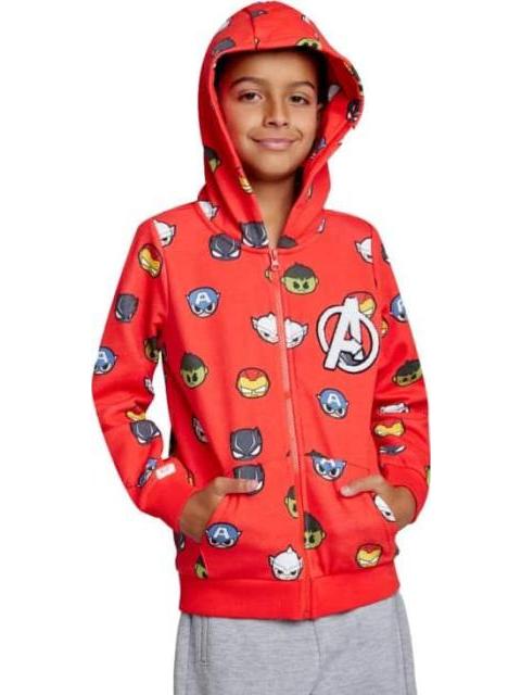 SUDADERA MARVEL ROJO MARVEL