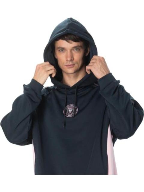 SUDADERA MIAMI HOOD NEGRO MSP