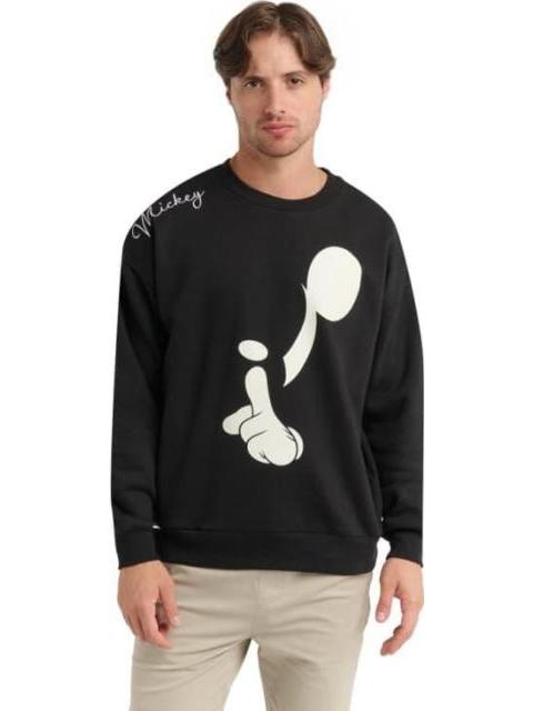 SUDADERA MICKEY MOUSE NEGRO MICKEY MOUSE