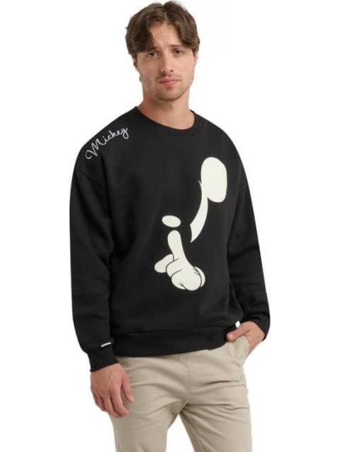 SUDADERA MICKEY MOUSE NEGRO MICKEY MOUSE