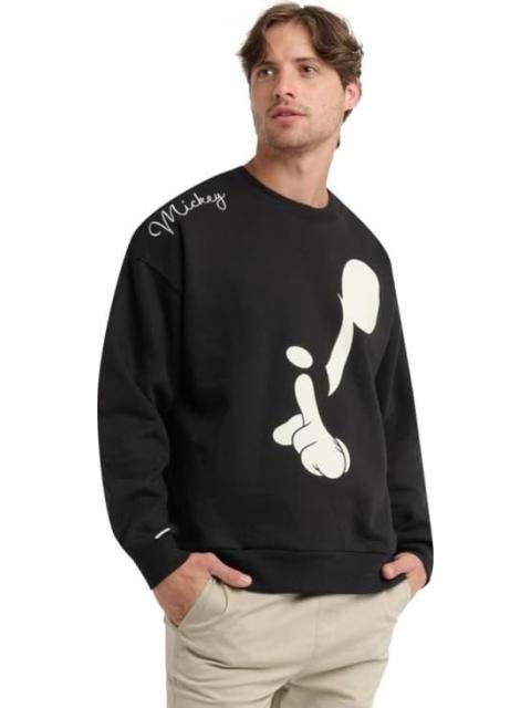 SUDADERA MICKEY MOUSE NEGRO MICKEY MOUSE