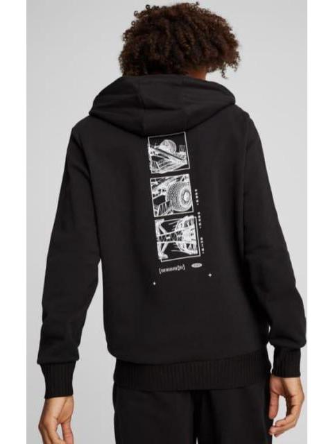 SUDADERA MOTORSPORT F1 GRAPHIC HOODIE NEGRO PUMA