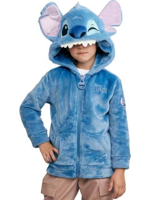 SUDADERA PELUCHE STITCH AZUL DISNEY