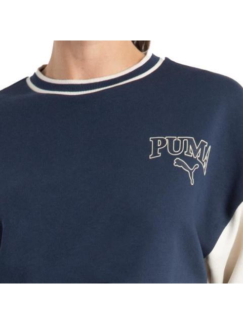 SUDADERA PUMA SQUAD AZUL MARINO PUMA