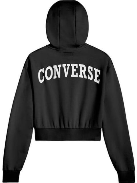 SUDADERA RETRO CHUCK FZ GRAPHIC HOODIE NEGRO CONVERSE