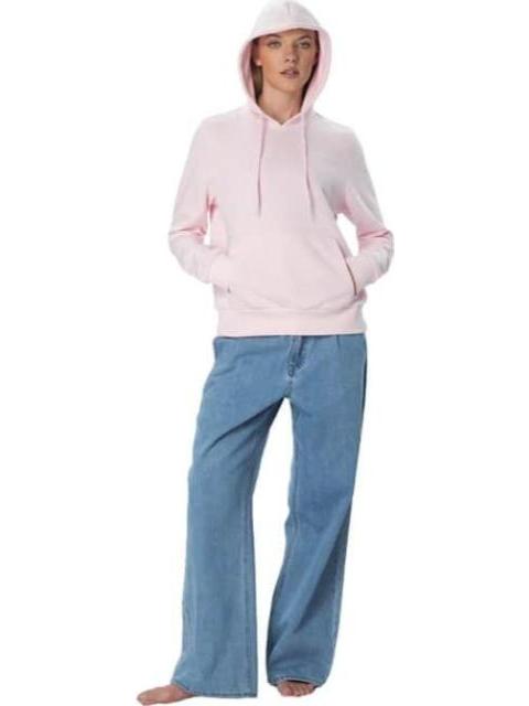 SUDADERA RI SL FRENCH TERRY HOODIE ROSA REEBOK