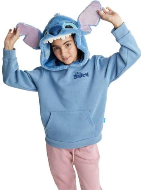 SUDADERA STITCH AZUL DISNEY