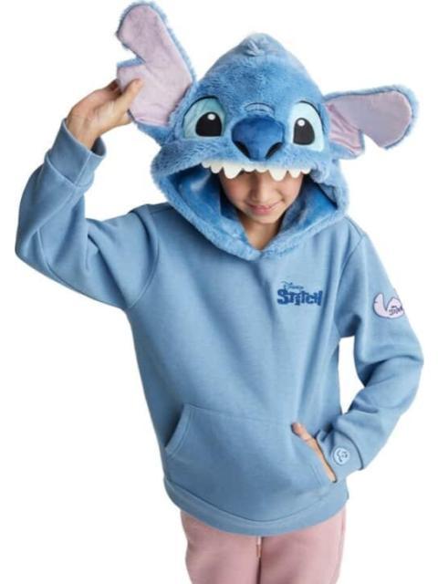 SUDADERA STITCH AZUL DISNEY